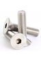 A2SOCCSK680B5 M6 x 80 mm A2 Stainless Steel Socket Countersunk Screws Including Nuts And Washers - 6