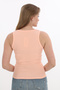 Women's Ribbed Lycra Cotton Strappy Tank Top - 5