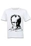Unisex April 23 October 29 May 10 November Show Costume Ataturk Printed White T-Shirt - 4