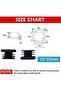Atack-B 32 PCS Square Plastic End Caps Square Tube Plug Plastic Inner Plugs Chair Insert Plugs Pipe - 8