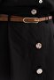 Women's Pleated Belted Flared Skirt S62070A0 - 4