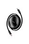 Baseus 100W Free2 Draw Mini Both-Way Retractable USB-C to USB-C Fast Charging Data Cable 1M - Black