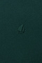 Men's Short Sleeve Polo Neck Zippered Tshirt Green - 4
