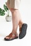 Men's Orthopedic Leather Slippers Soft and Flexible Massage Sole Daily Slippers Suitable for Hajj and Umrah - 4