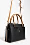 Stylish Women's Shoulder Bag with 6 Compartments and Wide Strap - Daily Use - 6