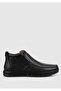 Black Leather Men's Boots