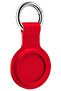 Airtag Holder Keychain Compatible with Apple, Silicone Protective Sleeve Cat, Dog Collar, Luggage Keychain