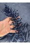 Hera Crystal Bead Decorated Elegant Bridal Henna Crown - 3