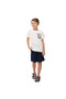 Boys Classic Navy Cotton T-Shirt & Pull-On Shorts Set with Elasticated Waist