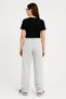 Women's Baggy Wide Cut, Back Pocket, Oversize Loose Leg Trousers (Pike Fabric) - 2