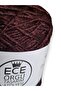 Twine for Knitting Hand Cherry Rot, Black Twisted Bamboo-Cotton (200 Gr.) - 3