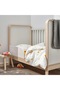 طقم سرير اطفال، ابيض-اصفر، 60x120 سم - 3