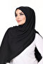Special Production Black Medina Silk Shawl - 2