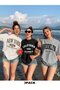 Unisex Women Men Brooklyn, California, New York Printed Oversize T-Shirt 3 Pack T-Shirt