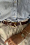 Wendy Gold Buckle Women's Belt