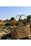 Wicked Basket Beach Picnic Garden Kitchen Living Room Multi-Purpose Organizer 40X20X22