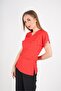 Unisex Red Hearts Patterned Doctor Nurse Hospital Scrubs Top Uniform - 5