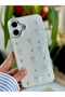 حافظة سيليكون بتصميم فيونكة صغيرة ثلاثية الأبعاد متوافقة مع هاتف Iphone 16 Plus مع لعبة إيبوكسي - 5