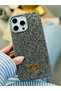 iPhone 16 Promax Compatible Diamond Design Sparkling Diamond Silicone Case - 2