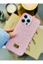 iPhone 16 Promax Compatible Diamond Design Sparkling Diamond Silicone Case - 4