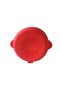 Vacuum Silicone Food Bowl with Lid, Six Vacuum Food Bowls, Silicone Spoon (Red) - 5