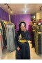 Lacivert Taşlı kaftan - 2