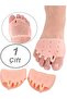 Toe Finger Separator Roller Bunion Separating All Fingers Shirt Silicone Finger Protector Corrector - 3