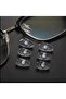 3 Pairs of Glasses Silicone Nose Pad (Plaque) Transparent