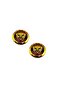 Special Imported Arma Jaguar Design Gold Round Adhesive Model for Labelers 4 cm