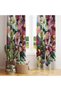 Colorful Floral Motif Curtain – Romantic and Aesthetic Atmosphere 140X260 cm Single Wing - 4