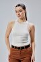 Stylish Women's Belt with Cc Buckle 100% Genuine Leather 3cm Belt - 2