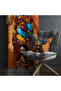 Artistic & Cultural Figure Pattern Background Curtain – Original and Stunning Design 140X260 cm Single Wing - 5