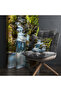 Flowing Water View Curtain in Greenery – Aesthetic & Living Atmosphere 140X260 cm Single Wing - 5