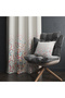 Abstract Motif Curtain in Vivid Colors – Aesthetic & Dynamic Touch 140X260 cm Single Wing - 5