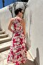 Diana Strappy Viscose Long Dress - 5