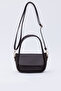 Bitter Brown D10 Single Compartment Adjustable Strap Women's Hand and Shoulder Bag with Snap Closure