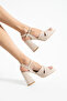 Evening Dress Shoes - Stylish Thick Heeled Shoes with Running Guarantee - 2