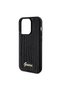 Guess Case for iPhone 14 Pro Max, Sequin Script Metal, Black - 6