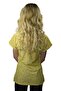 Unisex Women Men Yellow Daisy Patterned Lycra Doctor Nurse Hospital Single Top Uniform - 7