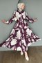 Rochie hijab cu model violet 509 - 5