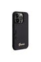 Guess Case for iPhone 14 Pro Max, Sequin Script Metal, Black - 4