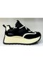 Women's Sneaker High Sole Knitwear Style Sports Shoes - 4