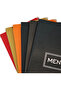 A4 Menu Box, Relief Printed (Elastic - Snap - Drawstring) - 3
