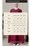 Balloon Sleeve Front Buttoned Robe Gathered Hijab Clothing Mother's Dress Prayer Dress Special Occasion Dress - 8