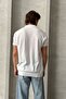 Men's Oversize Cotton Polo Neck Knitwear T-Shirt - 7