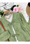 Guipure Lace Front-Tie Jacket Skirt Two-Piece Set [innerwear not included] - 3