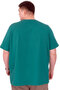 Mode XL Large Size Men's T-Shirt Crew Neck Rose U25032 Nefti - 3