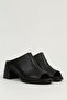 Black Women's Heeled Shoes Pc-7396 - 2