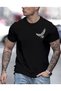 Unisex Men's Eagle Print Design Tshirt