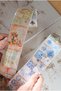 Blue - Green Tile Themed Washi Tape (5 cm X 2 m) / Washi Tape, Scrapbook